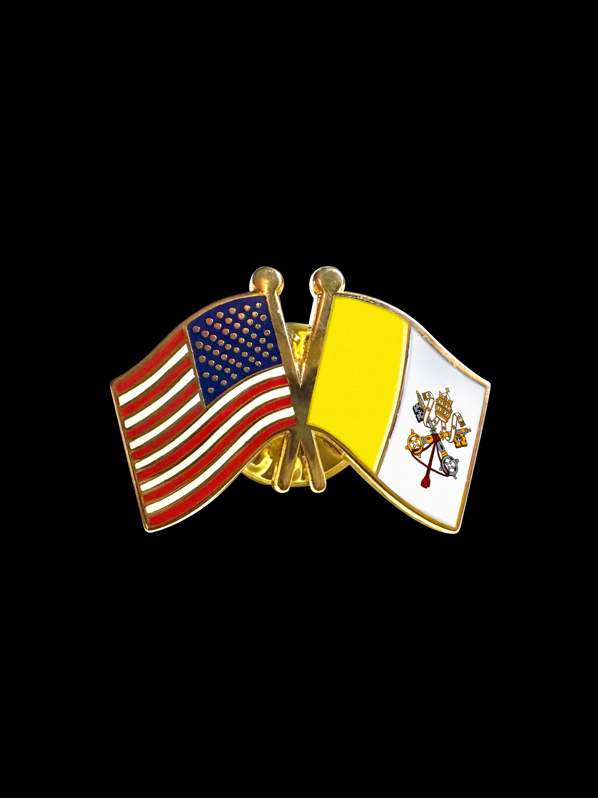 Vatican City Friendship Lapel Pin